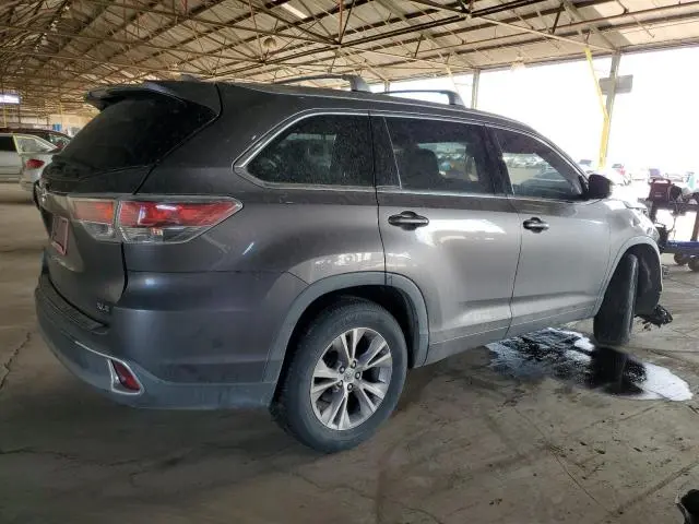2015 TOYOTA HIGHLANDER XLE  