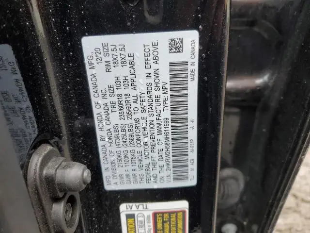 2021 HONDA CR-V EX  