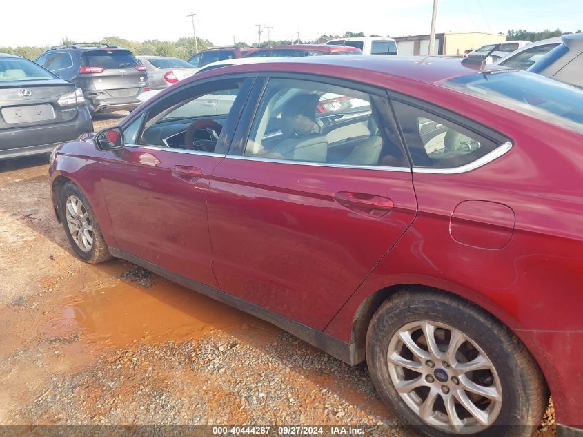 2015 FORD FUSION S