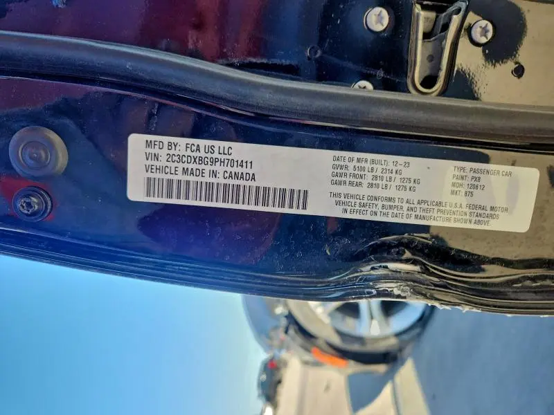 2023 DODGE CHARGER SXT  