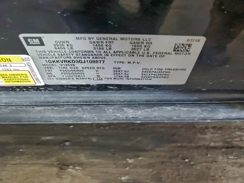 2016 GMC ACADIA SLT-1  