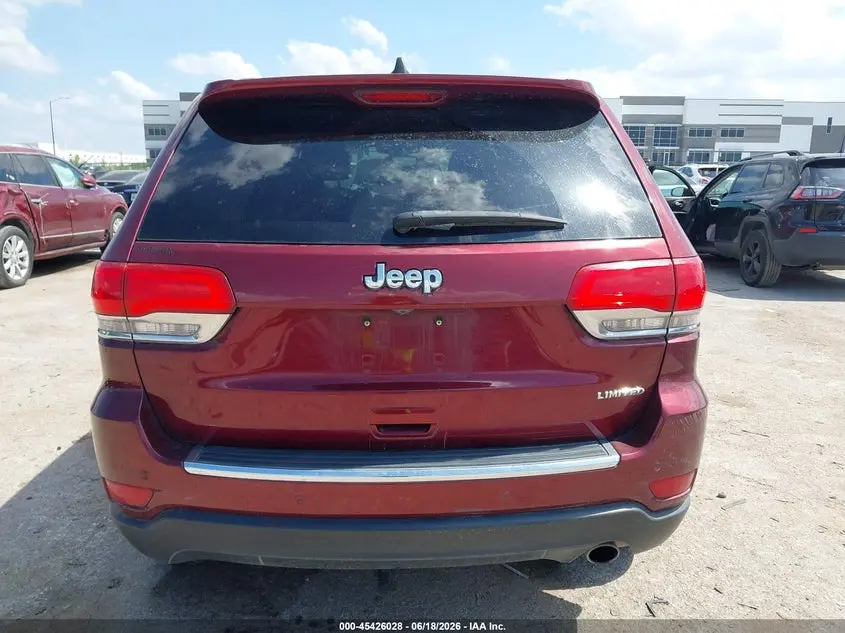 2018 JEEP GRAND CHEROKEE LIMITED 4X2