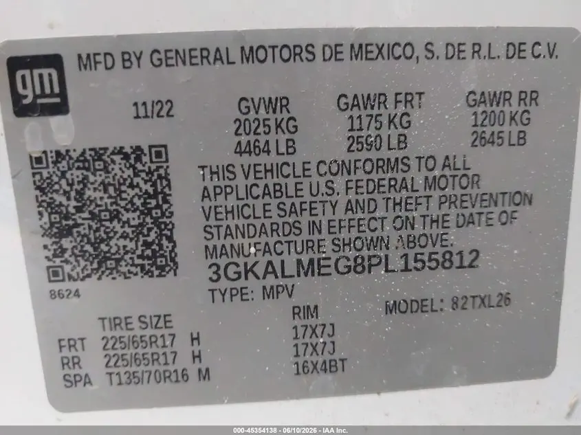 2023 GMC TERRAIN FWD SLE
