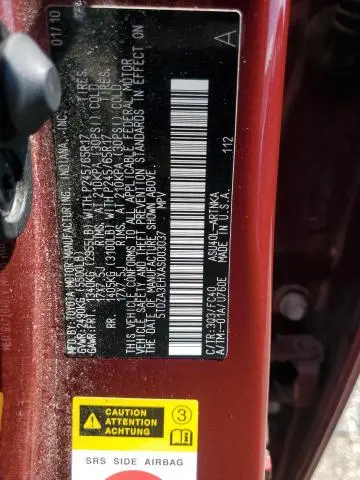 2010 TOYOTA HIGHLANDER   
