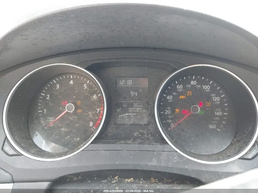 2017 VOLKSWAGEN JETTA 1.4T S