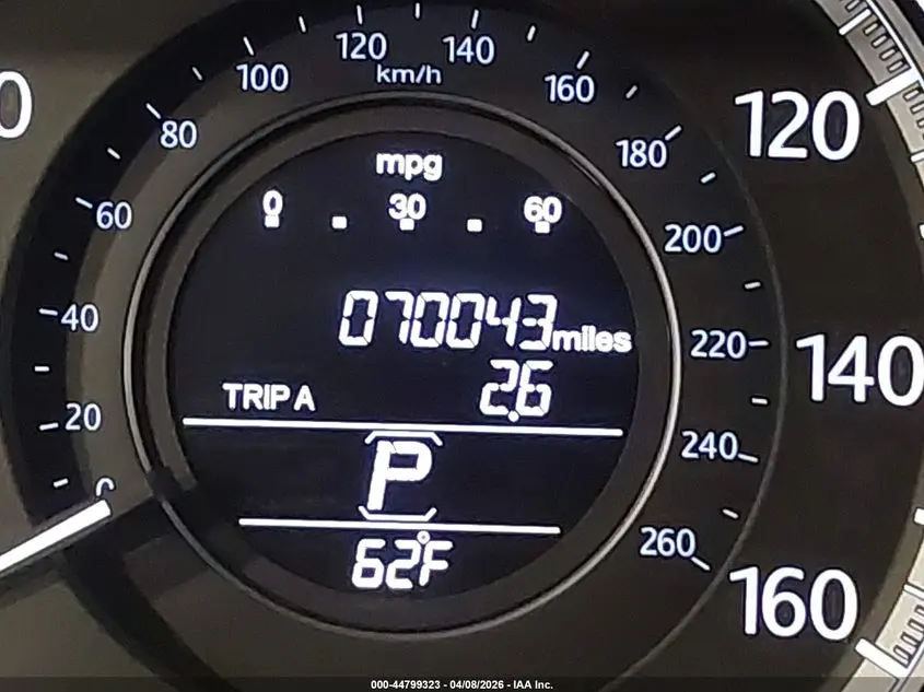 2015 HONDA ACCORD LX