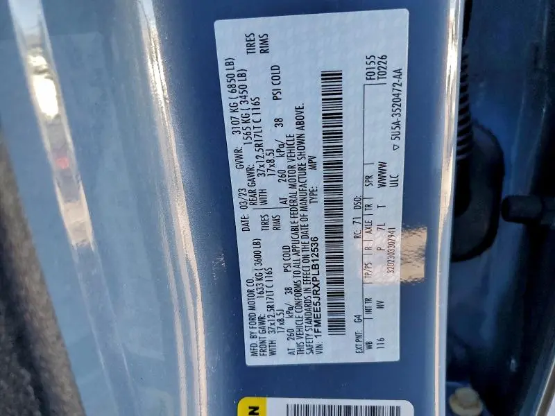 2023 FORD BRONCO RAPTOR  