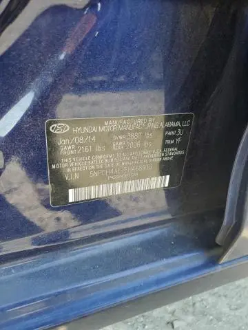 2014 HYUNDAI ELANTRA SE  