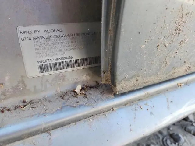 2015 AUDI A4 PREMIUM PLUS  