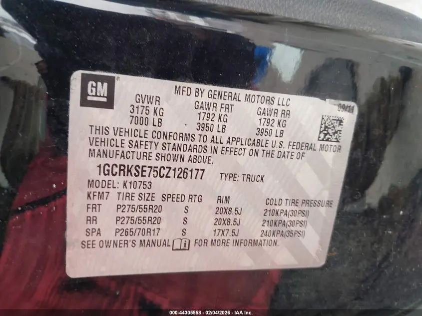 2012 CHEVROLET SILVERADO 1500 LT