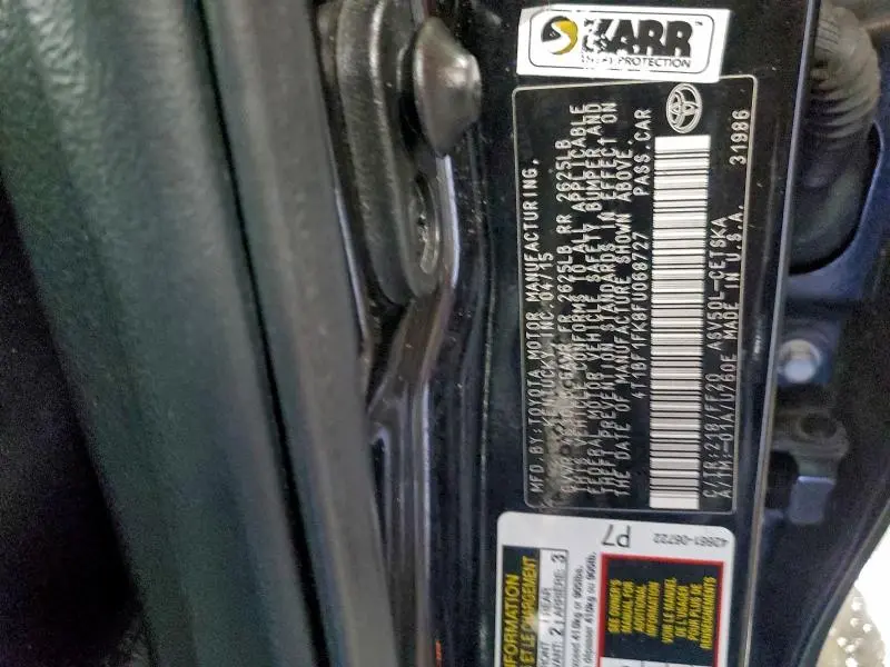 2015 TOYOTA CAMRY LE  