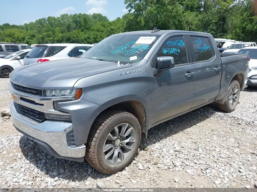 2021 CHEVROLET SILVERADO 1500 4WD  SHORT BED LT