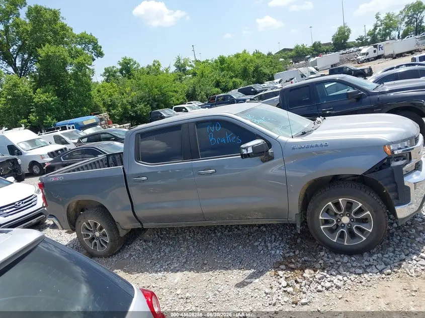2021 CHEVROLET SILVERADO 1500 4WD  SHORT BED LT
