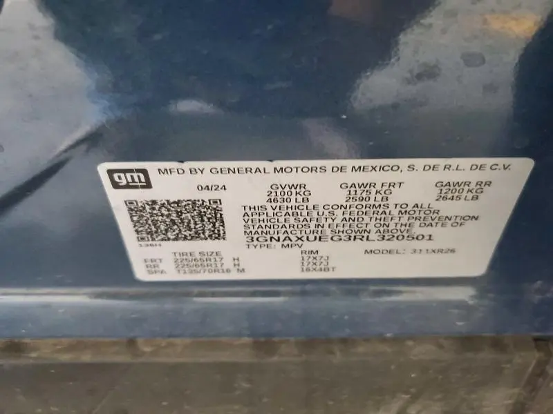 2024 CHEVROLET EQUINOX LT  