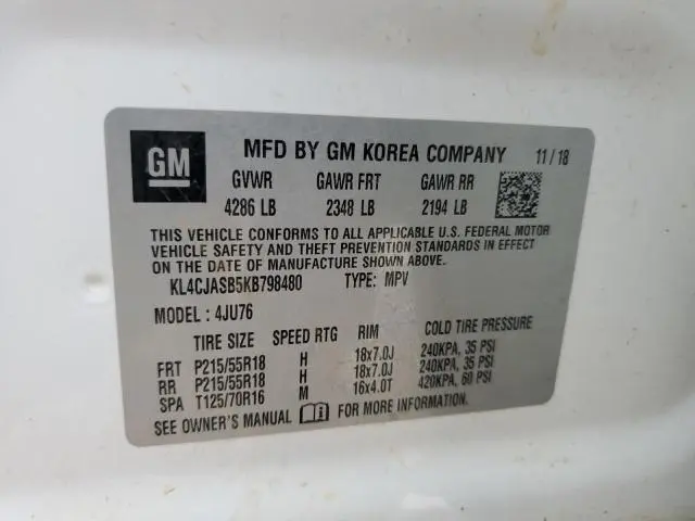 2019 BUICK ENCORE PREFERRED  