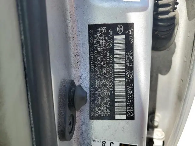 2012 TOYOTA PRIUS   