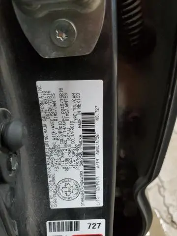 2012 TOYOTA TACOMA DOUBLE CAB LONG BED  
