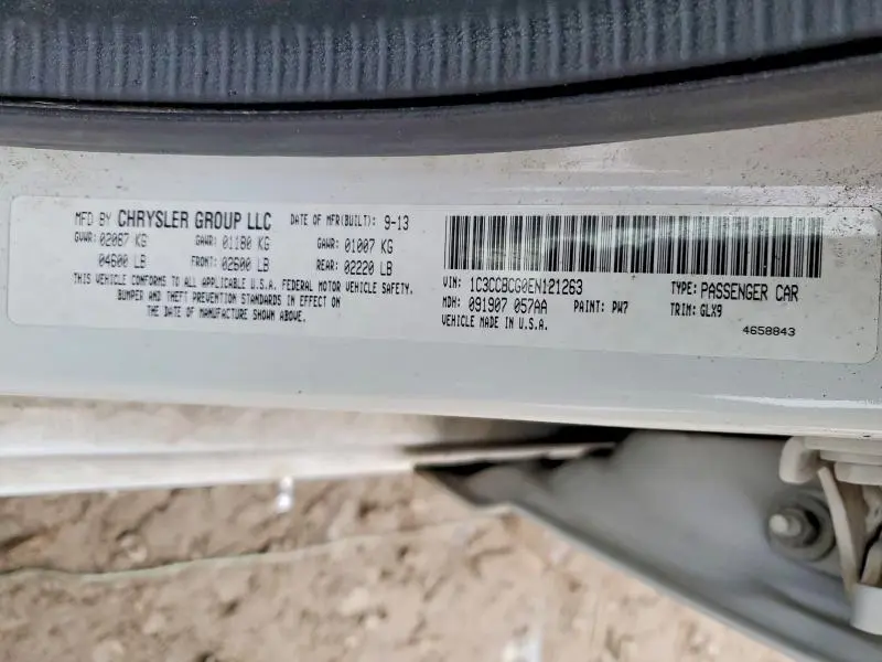 2014 CHRYSLER 200 LIMITED  