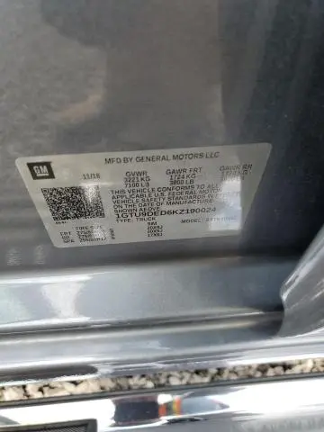 2019 GMC SIERRA K1500 SLT  