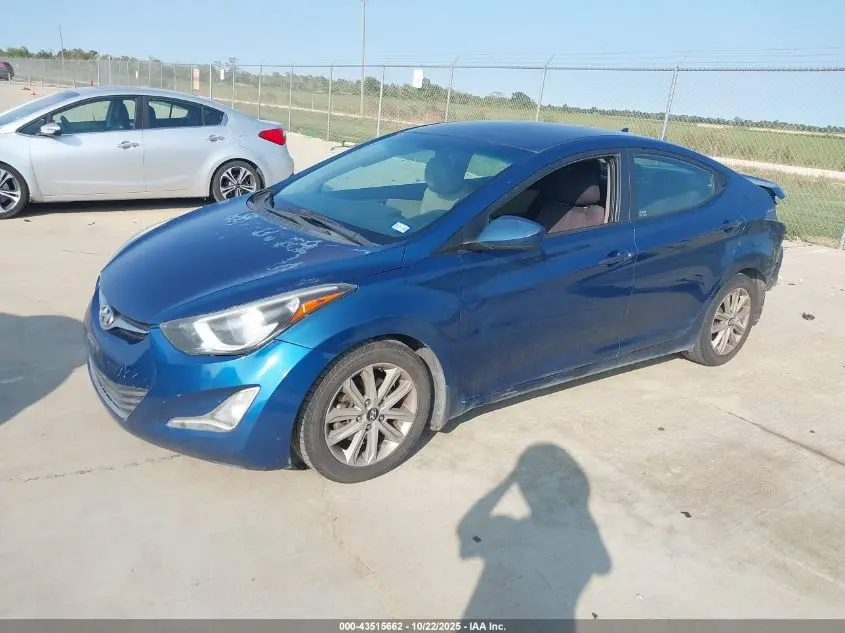 2015 HYUNDAI ELANTRA SE