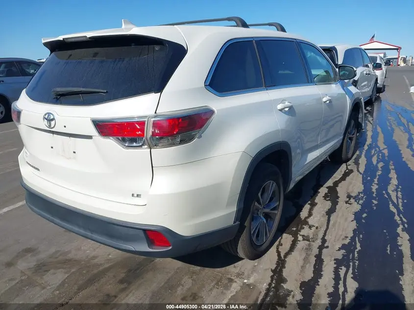 2015 TOYOTA HIGHLANDER LE PLUS V6