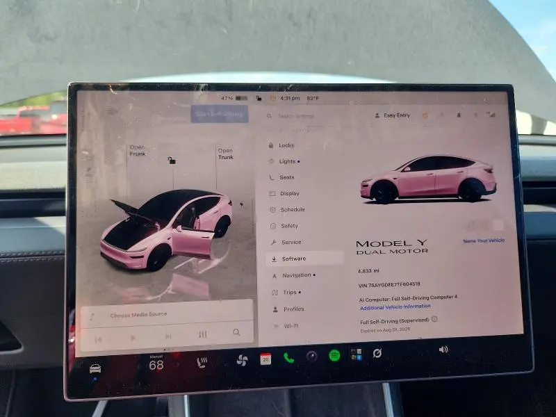2026 TESLA MODEL Y   