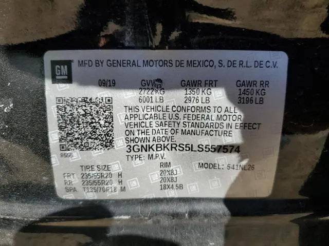 2020 CHEVROLET BLAZER RS  