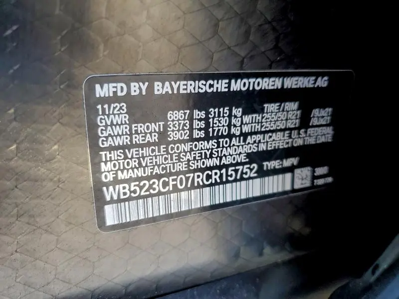 2024 BMW IX XDRIVE50  