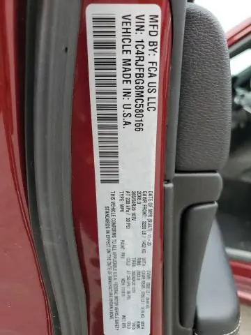 2021 JEEP GRAND CHEROKEE LIMITED  