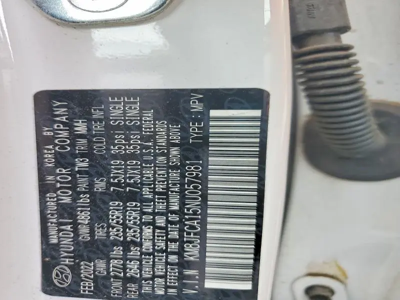 2022 HYUNDAI TUCSON SEL CONVENIENCE  