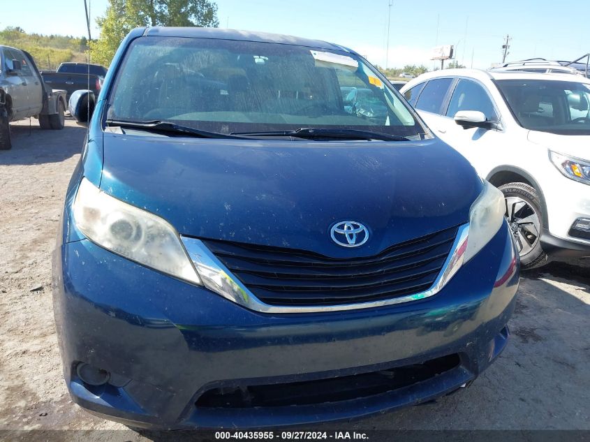 2011 TOYOTA SIENNA LE