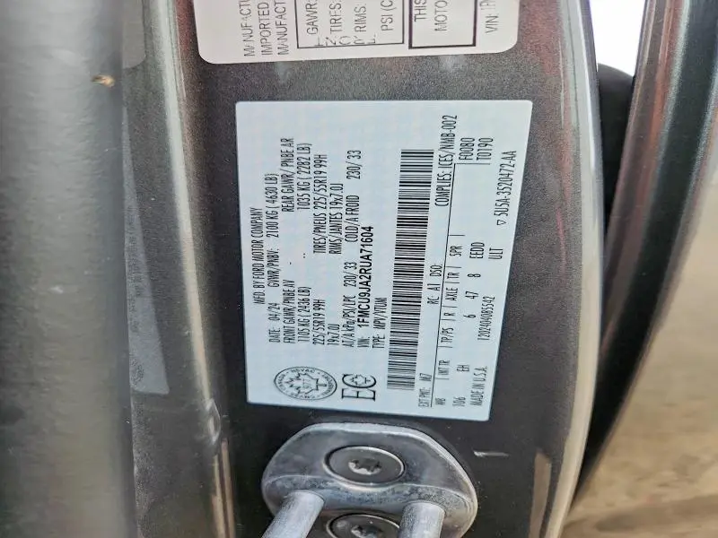 2024 FORD ESCAPE PLATINUM  