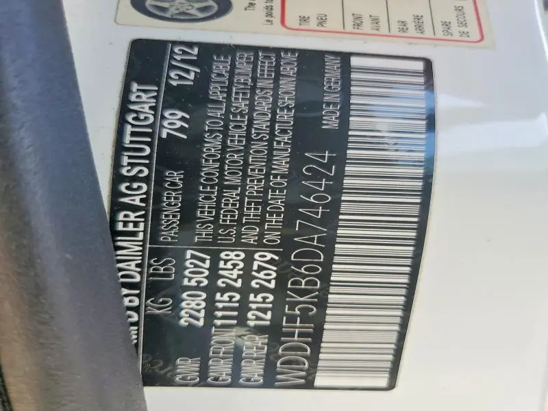 2013 MERCEDES-BENZ E 350  