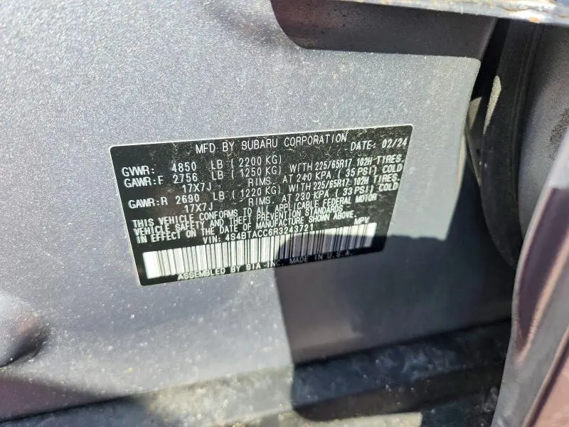 2024 SUBARU OUTBACK PREMIUM  