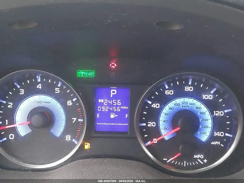 2014 SUBARU XV CROSSTREK HYBRID 2.0I TOURING