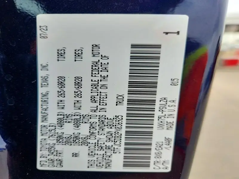 2023 TOYOTA TUNDRA LIMITED HV  