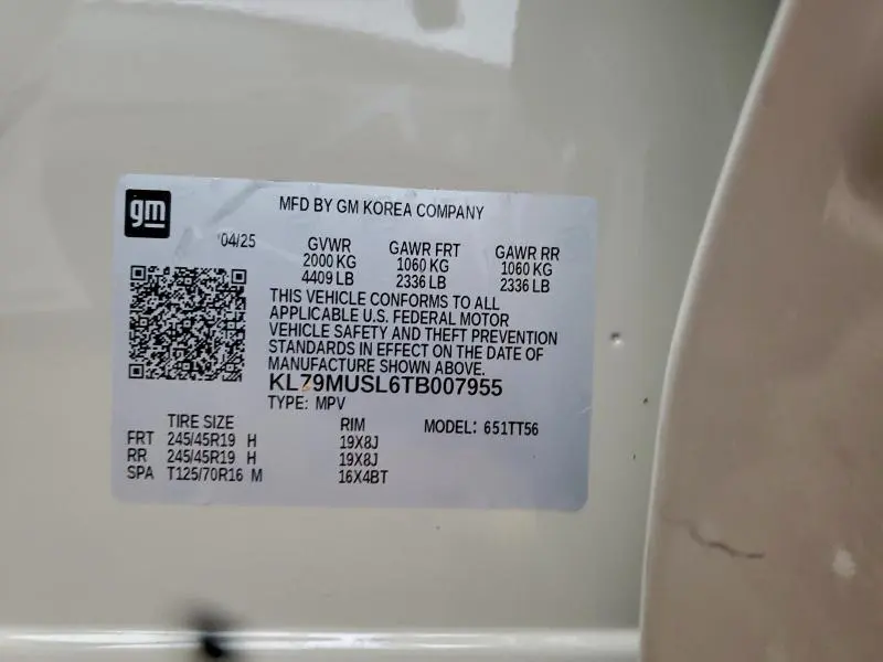 2026 CHEVROLET TRAILBLAZER RS  