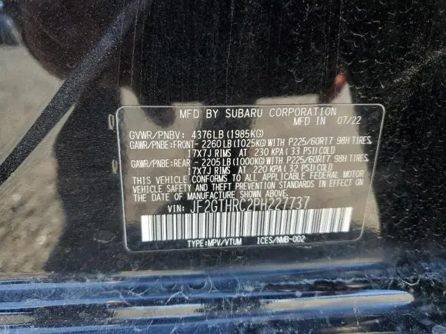 2023 SUBARU CROSSTREK SPORT  