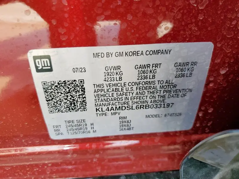 2024 BUICK ENCORE GX SPORT TOURING  