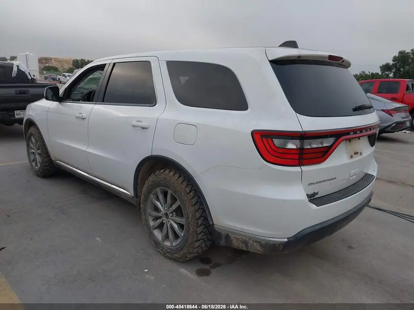 2017 DODGE DURANGO SXT RWD