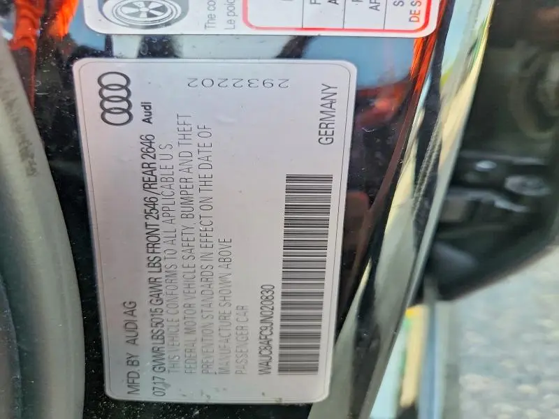2018 AUDI A6 PREMIUM  