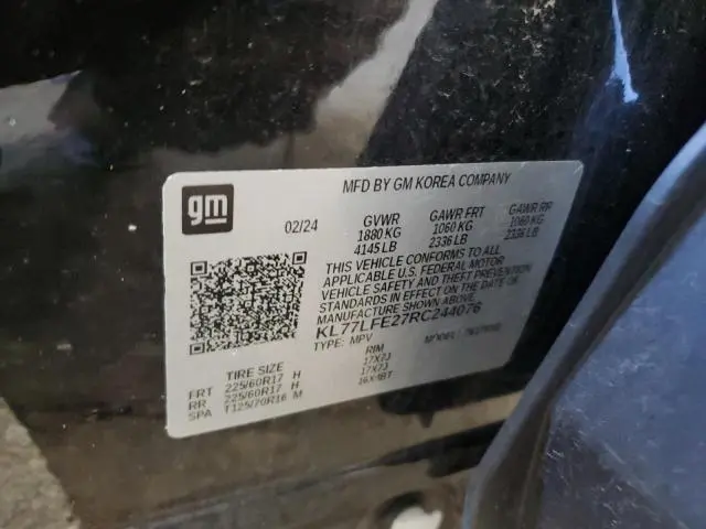 2024 CHEVROLET TRAX LS  