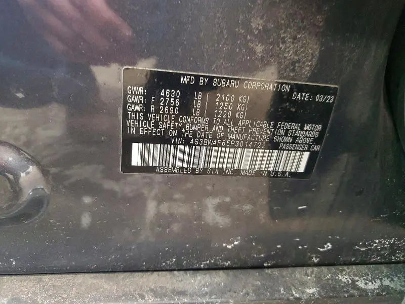 2023 SUBARU LEGACY PREMIUM  