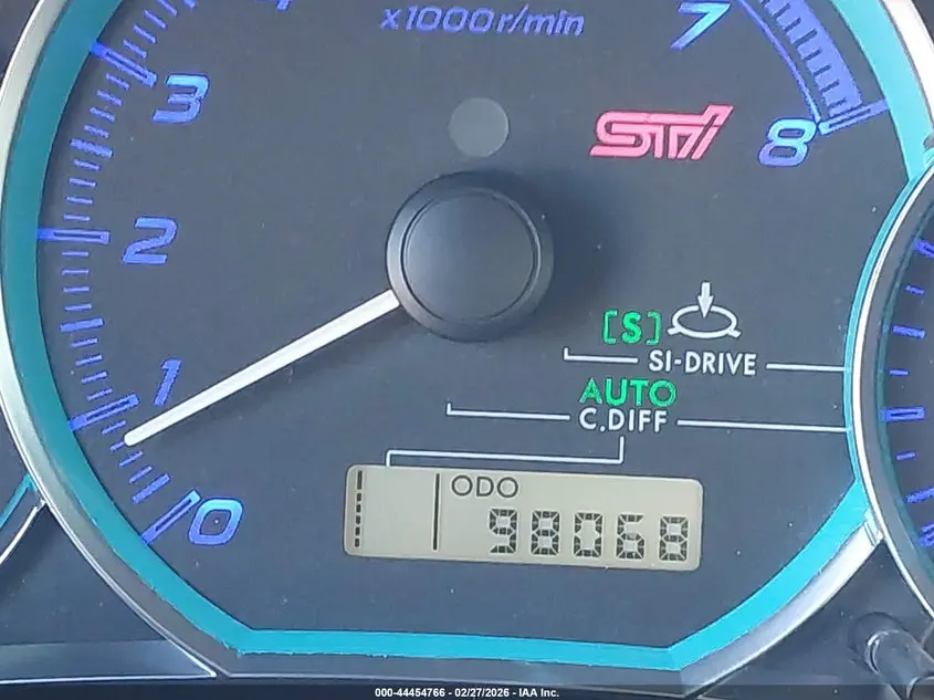 2013 SUBARU IMPREZA WRX STI