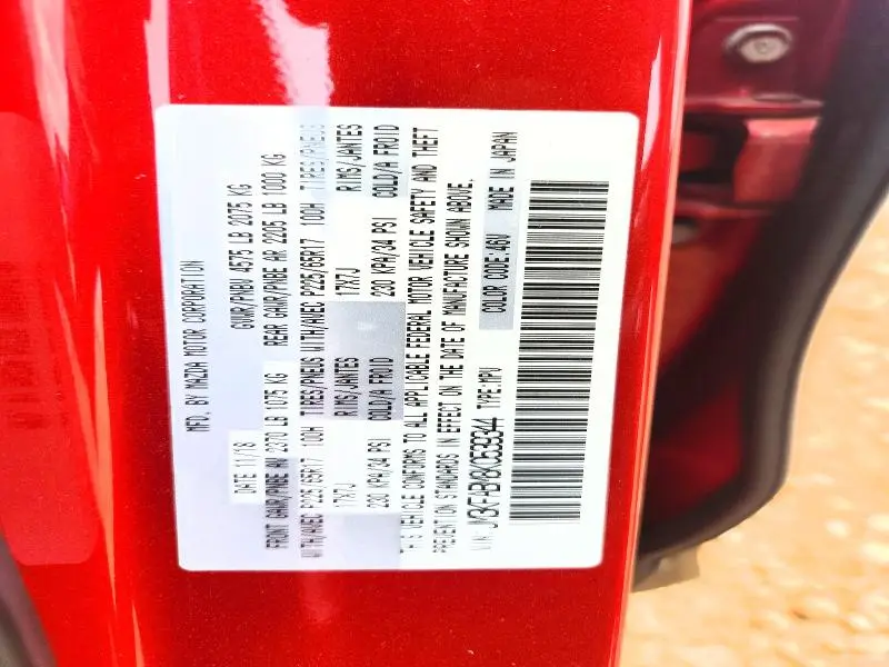 2019 MAZDA CX-5 SPORT  
