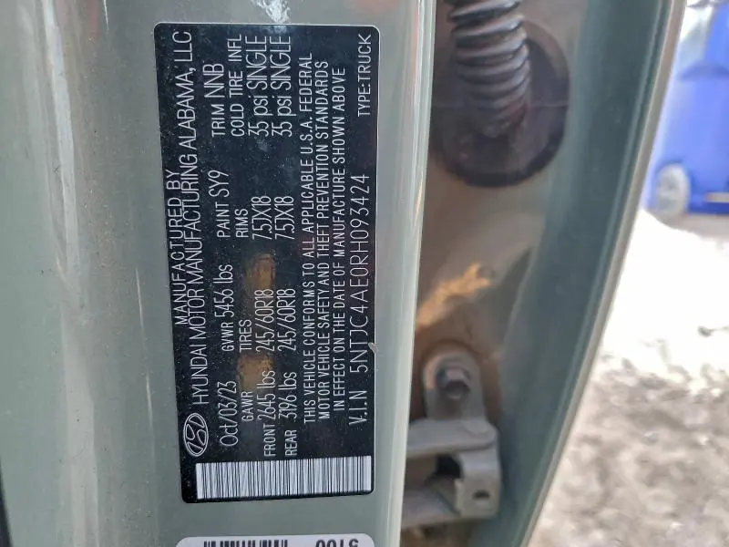 2024 HYUNDAI SANTA CRUZ SEL  