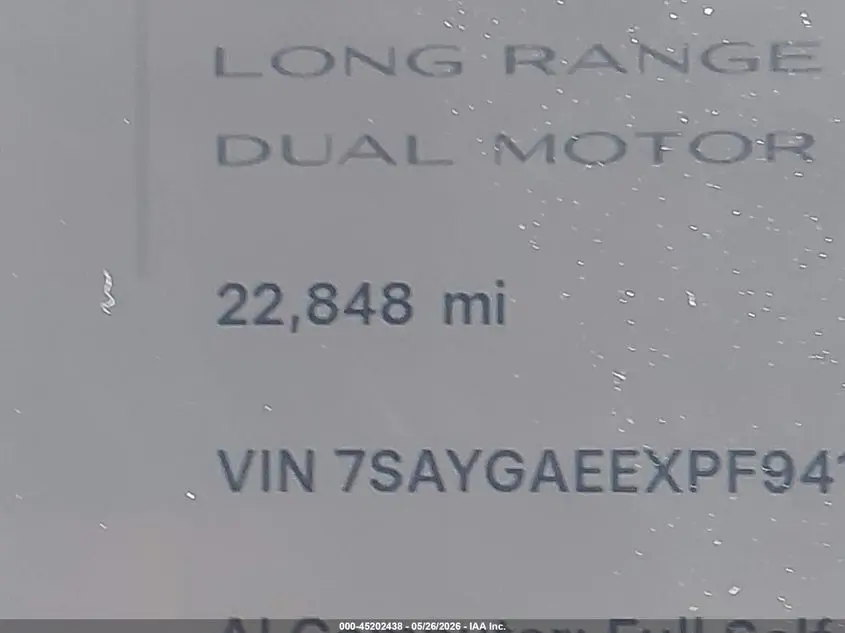 2023 TESLA MODEL Y  