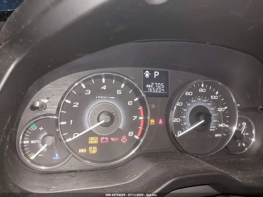 2010 SUBARU OUTBACK 2.5I PREMIUM