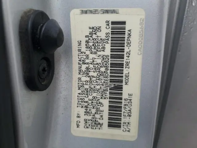 2013 TOYOTA COROLLA BASE  