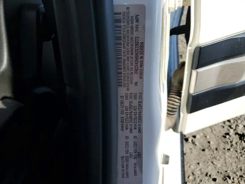 2017 FIAT 500L TREKKING  